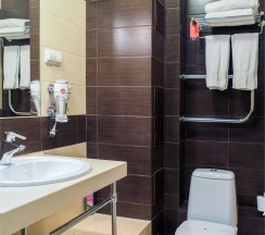 КОМФОРТ с одной большой или двумя отдельными кроватями в Comfort_Nsk Hotel