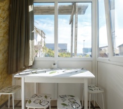 Четырехместный номер с кухней в Морской ветер