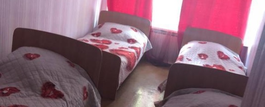 Кровать в 4-местном общем номере в Зелёный мыс