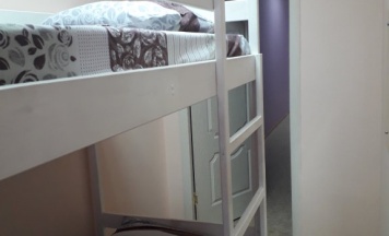 Двухместный номер Economy с видом на внутренний двор двуспальная кровать в Колумб