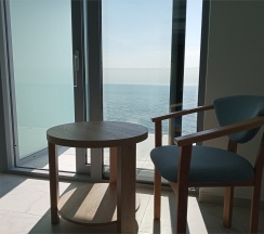 Двухместный номер Делюкс с 1 кроватью или 2 отдельными кроватями и видом на море в La familia