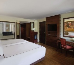 Двухместный номер Deluxe с балконом 2 отдельные кровати в Novotel Phuket Vintage Park Resort