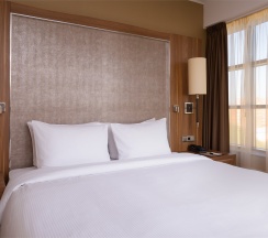 НОМЕР КАТЕГОРИИ DELUXE С БОЛЬШОЙ КРОВАТЬЮ (KING SIZE) в Doubletree by Hilton Tyumen