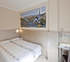 Двухместный номер Standard двуспальная кровать в Hostal Barcelona