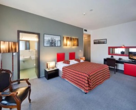 Двухместный люкс двуспальная кровать в Hotel Prague Inn