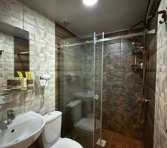 Двухместный номер Deluxe (2 отдельные кровати) в Cube house
