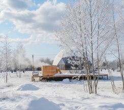 Геокупол Мечты о Париже в Вазуза Лав