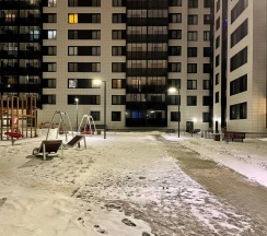 Апартаменты-студио в ЖК "ArtLine" (метро Старая деревня 5 мин.пешком) в Rauktis apartments