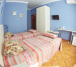Двухместный стандарт с двумя кроватями №12 в Влада by richotels