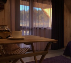 Двухместный номер второй этаж в Байкал-Дар