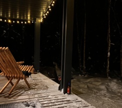 Шале улучшенное с 1 двуспальной кроватью в Ellwood Eco Village