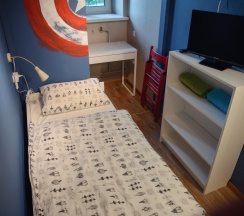 Двухместный номер Economy двухъярусная кровать в Geek Hostel