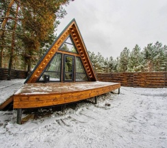 A-frame в сосновом лесу №2 в A-Frame в сосновом лесу