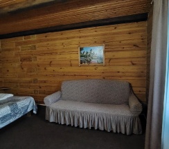 Комната комфорт семейная с 1 двуспальной кроватью в Горная пчела