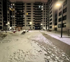 Апартаменты-студио в ЖК "ArtLine" (метро Старая деревня 5 мин.пешком) в Rauktis apartments