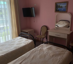 Двухместный номер с раздельными кроватями  в Морской бриз