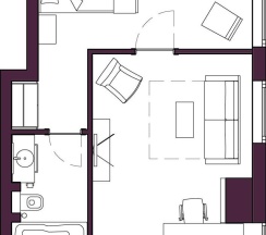 2-комнатные апартаменты улучшенные в Staybridge Suites