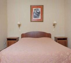 Двухместный полулюкс Grand с красивым видом из окна двуспальная кровать в Селигер Палас