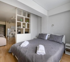 Трёхместная студия в Bg Apartments