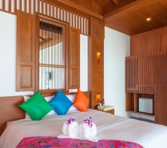 Номер Premium с балконом и oceanfront в The samui beach resort