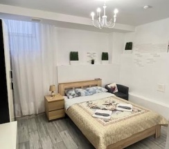 Номер улучшенный с 1 двуспальной кроватью (цокольный этаж) в Kovensky