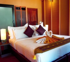 Бунгало с видом на море в Chareena Hill Resort - Pattaya Beach Koh Lipe