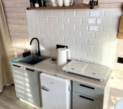 Дом с террасой в Тихая дача