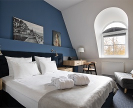 Стандартный номер с видом на парк и большой двуспальной кроватью в Королева Луиза