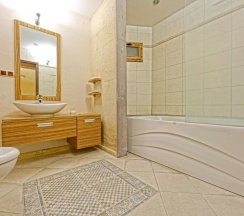 Двухместный люкс Улучшенный с террасой и джакузи двуспальная кровать в La Casa Cave