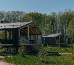 barnhouse lux большой с банным чаном в Лес&Сад