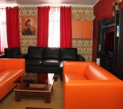 Двухместные апартаменты двуспальная кровать в Дворик на Ямской