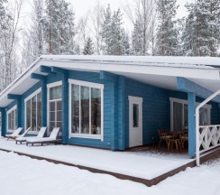 №11 Сhalet 110m2 с горячим банным чаном и закрытой территорией (оснащение дома, стоимость чана и бани см. Подробнее) в Les holidays