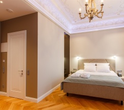 Люкс с 1 двуспальной кроватью в ITALYANSKAYA 29 Hotel