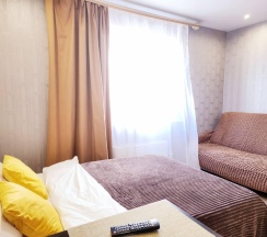 Апартаменты студия Домодедово, Южнодомодедовская улица, 17 в Runway Apartments на улице Южнодомодедовская 17