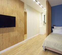 1-комнатные апартаменты люкс г. Троицк, ул. Прибрежная 17 в Дом у реки