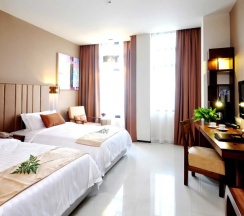 Двухместный номер Superior (2 отдельные кровати) в Grand Howard Hotel Bangkok