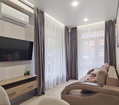 Апартамент со спальней ПРИМУЛА. Бассейн. Сауна. в Панорама Ачишхо