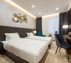 Двухместный номер Standard 2 отдельные кровати в Wyndham Garden Tashkent