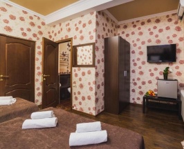 Трёхместный номер Standard с красивым видом из окна в Тропики