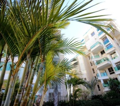 Апартаменты с 2 комнатами с балконом в Sunset apartment's Residence du Golf