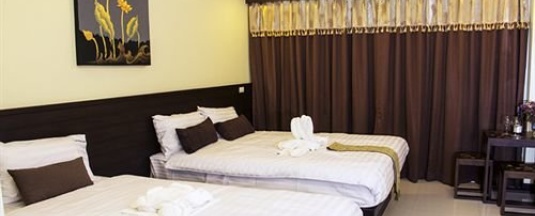 Трёхместный номер Deluxe в Baan Sailom Resort