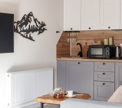 Люкс "Горы", 2-х местный с двуспальным диваном и кухней. в Bergamo