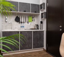 APART DOUBLE LUX (2 спальни КОННЕКТ) до 5 гостей в Park & House Hotel