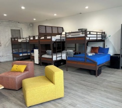 Кровать в общем номере в Stay 424 Hostel