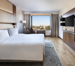 Трехкомнатные апартаменты с одной спальней в Krasnodar Marriott Hotel