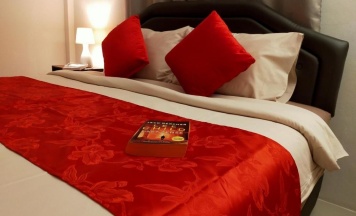Двухместный коттедж двуспальная кровать в Orchidilla Residence Mai Khao Beach Phuket