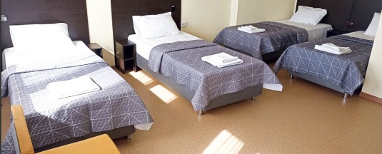 Койко-место в общем номере на 4 человека в Smart Hotel KDO Челябинск