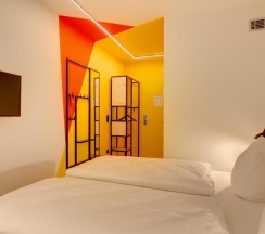 Одноместный номер Standard двуспальная кровать в MEININGER Hotel Leipzig Hauptbahnhof