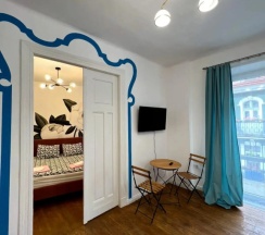 Четырёхместные апартаменты с 2 комнатами в Baltic Apart (Балтик Апарт) на улице Театральная 15