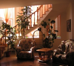 Двухместный люкс Дуплекс с балконом и с видом на город двуспальная кровать в Александра